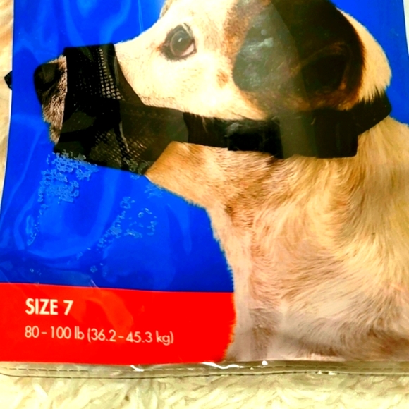 NWT Great Choice Adjustable Mesh Muzzle for Dogs XL 9.5" - Picture 5 of 7